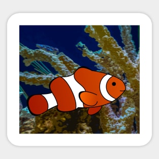 Clownfish Sticker